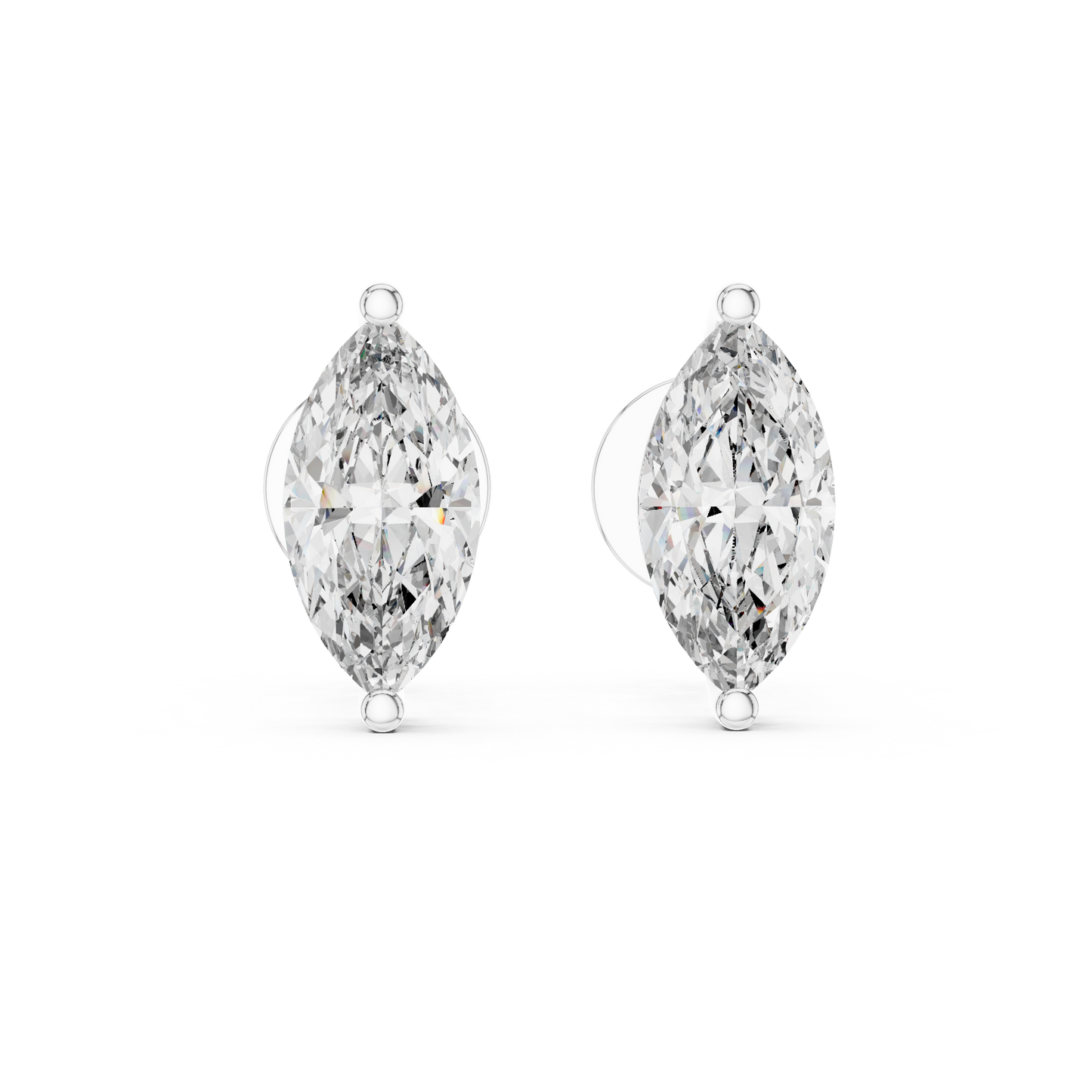 1.50 CTW Marquise Cut Earrings