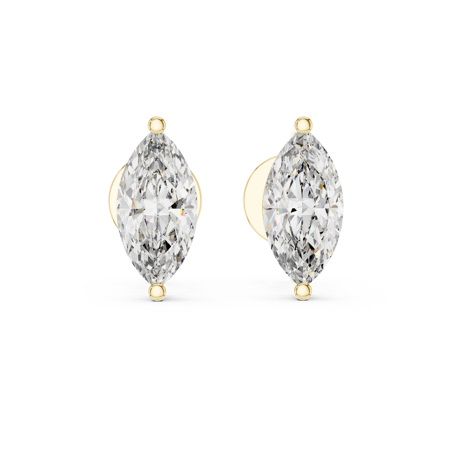 1.50 CTW Marquise Cut Earrings