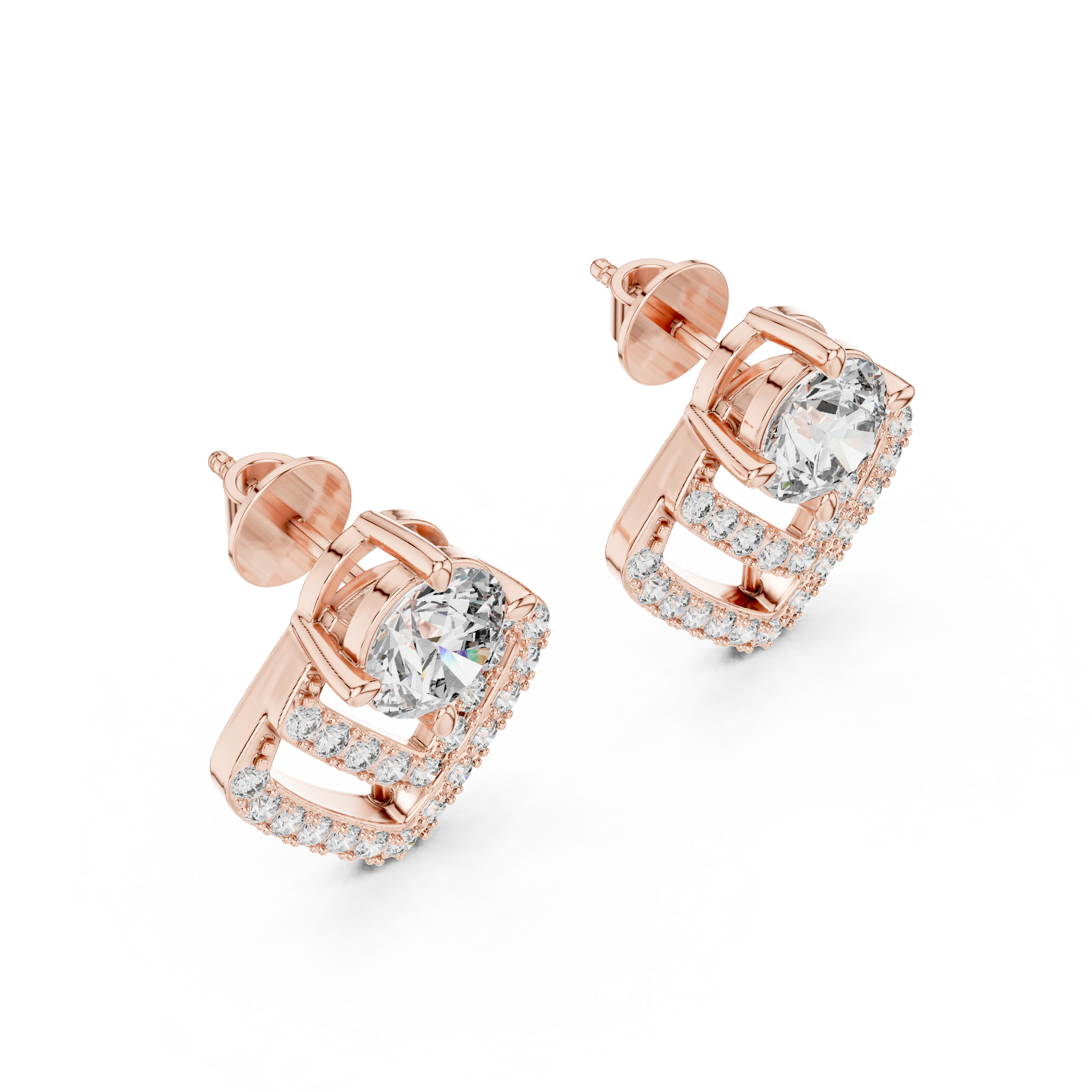 ER-0009 14k Rose Gold