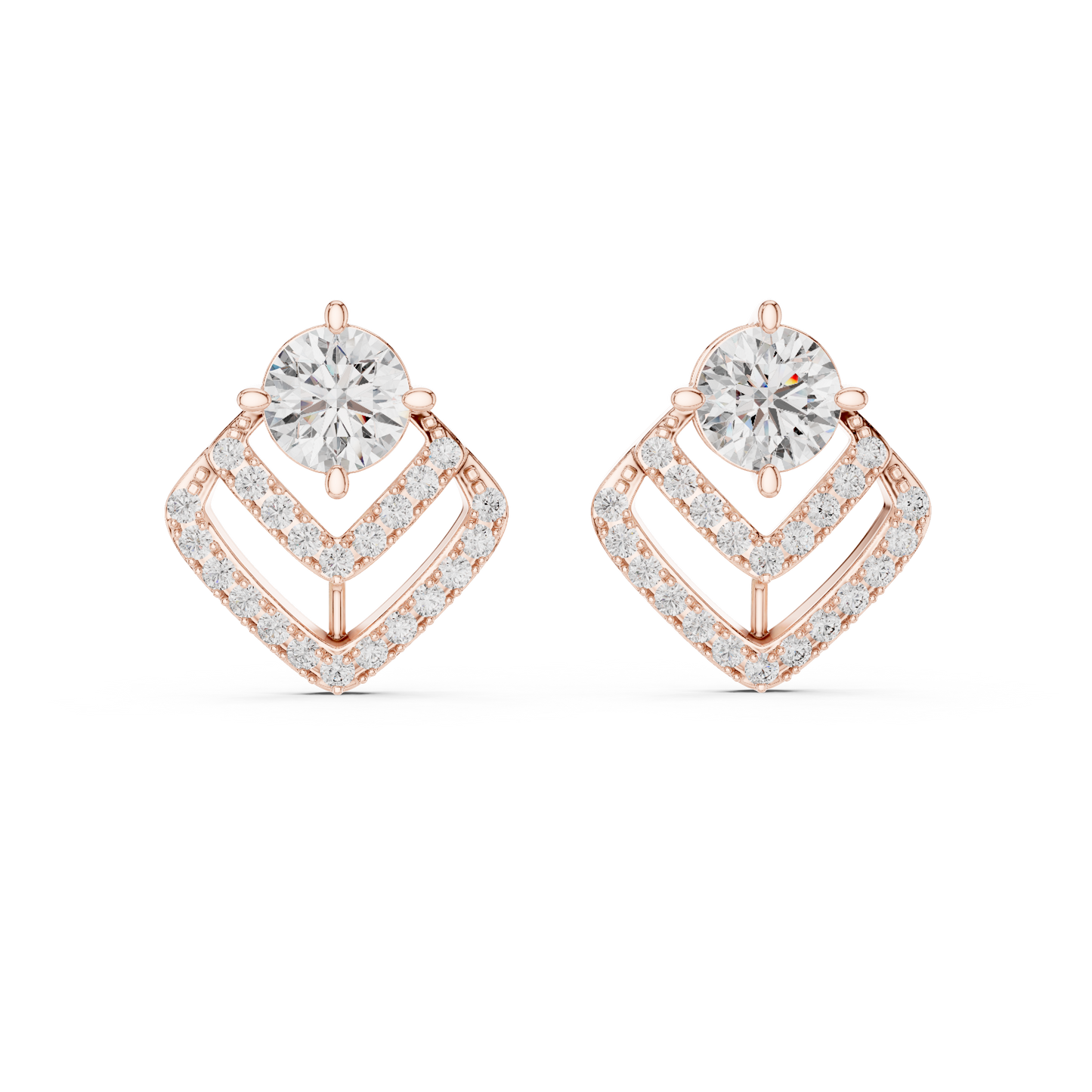 ER-0009 14k Rose Gold