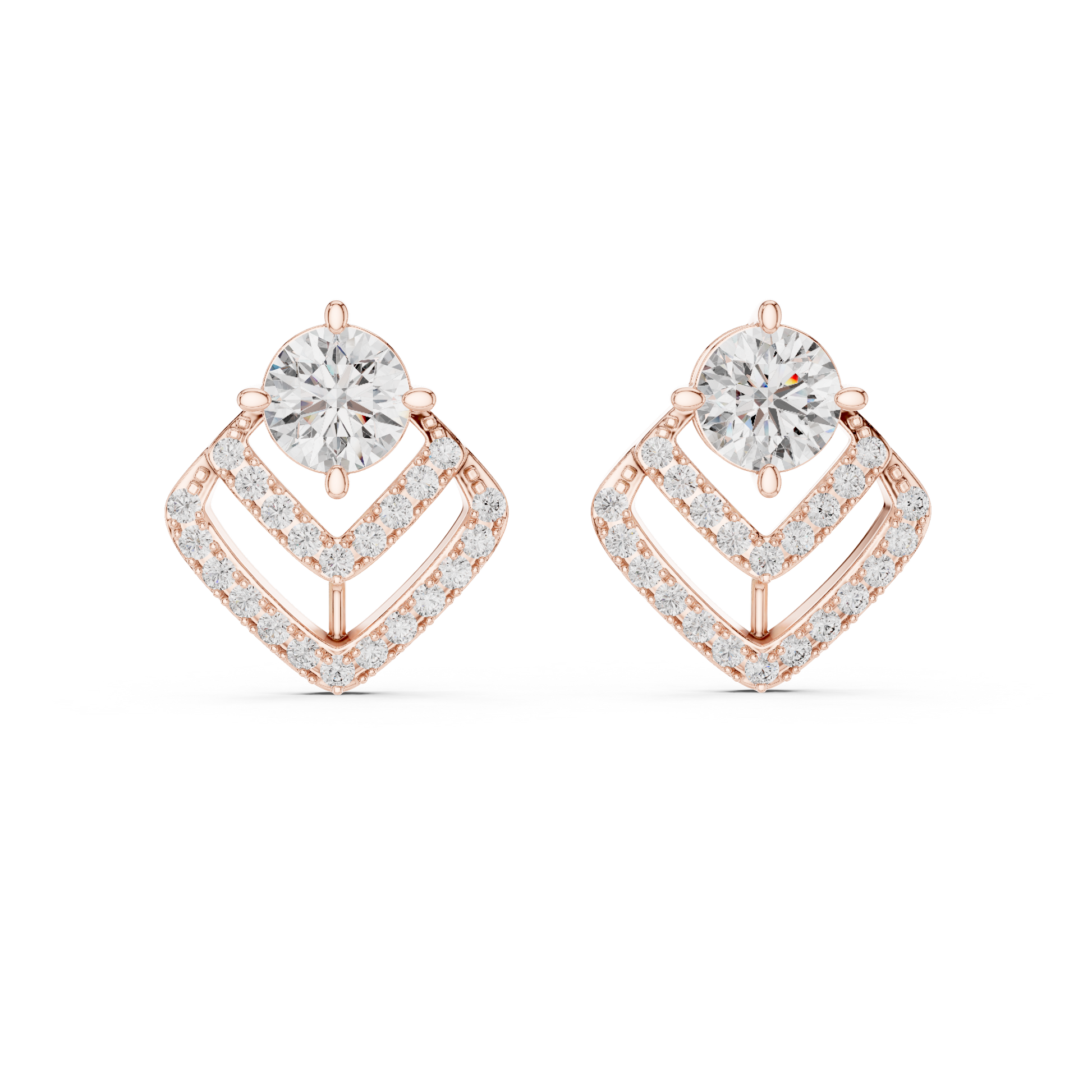 ER-0009 14k Rose Gold