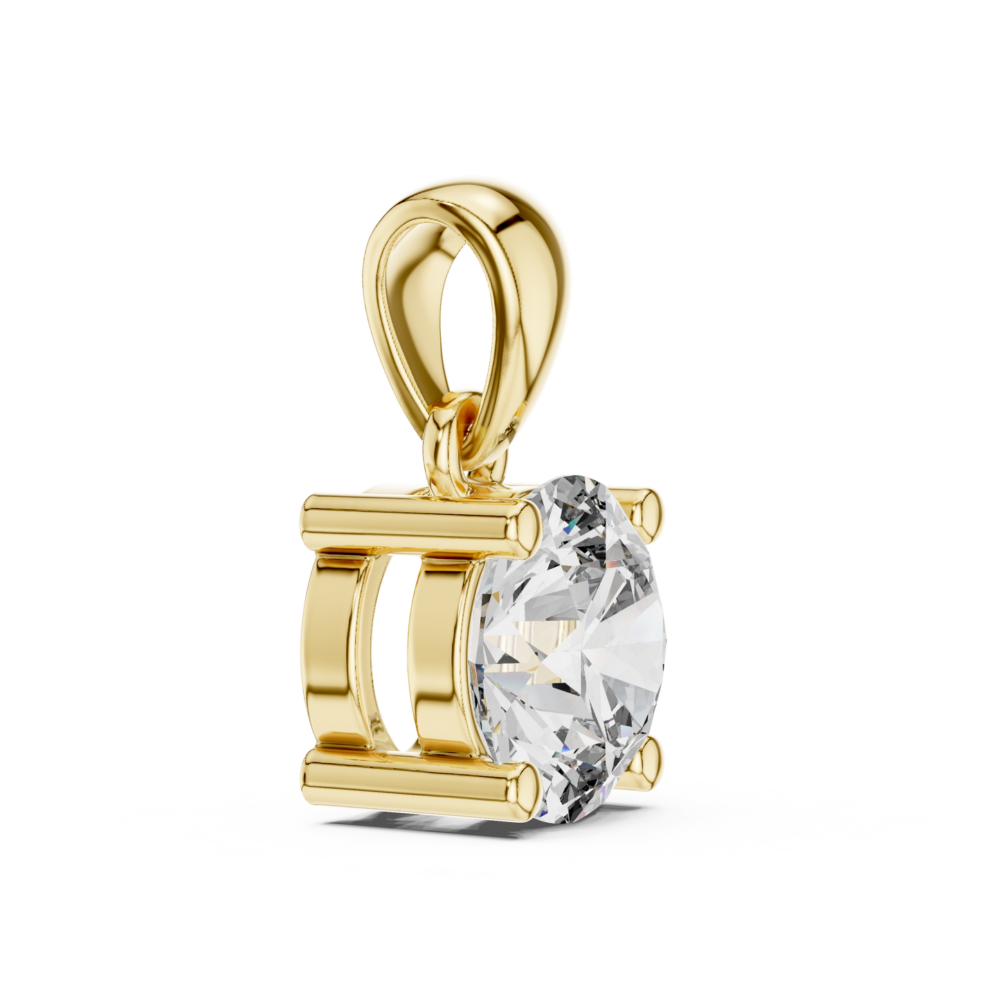 The Signature 1.00 CT Diamond Solitaire Pendant